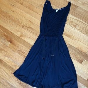 Navy XS dress, JCrew, never worn, V neck